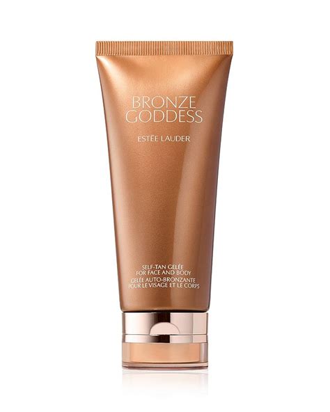 bronze goddess self-tan gelée for face and body|Estée Lauder Bronze Goddess Self Tan Gelee for Face and Body .